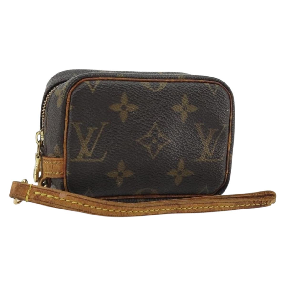LOUIS VUITTON Monogram Trousse Wapity Pouch M58030 LV Auth 188650