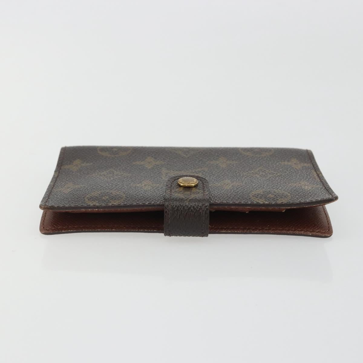 LOUIS VUITTON Monogram Agenda PM Day Planner Cover R20005 LV Auth 188653A