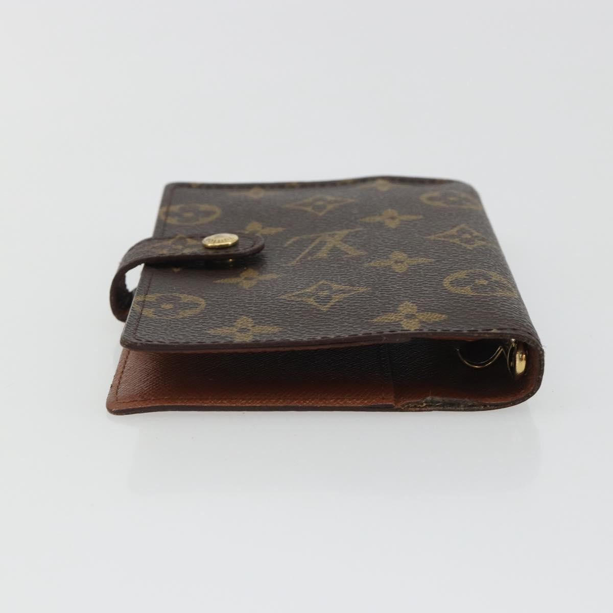 LOUIS VUITTON Monogram Agenda PM Day Planner Cover R20005 LV Auth 188655A