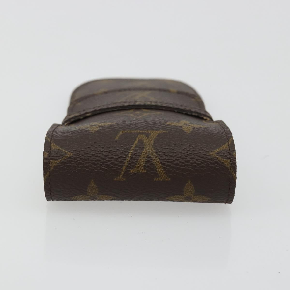 LOUIS VUITTON Monogram Etui Lunette Rabat Glasses Case M62970 LV Auth 188662A