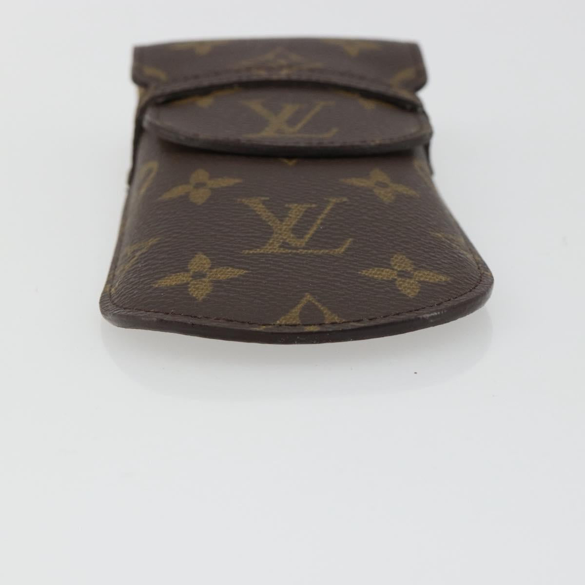 LOUIS VUITTON Monogram Etui Lunette Rabat Glasses Case M62970 LV Auth 188662A