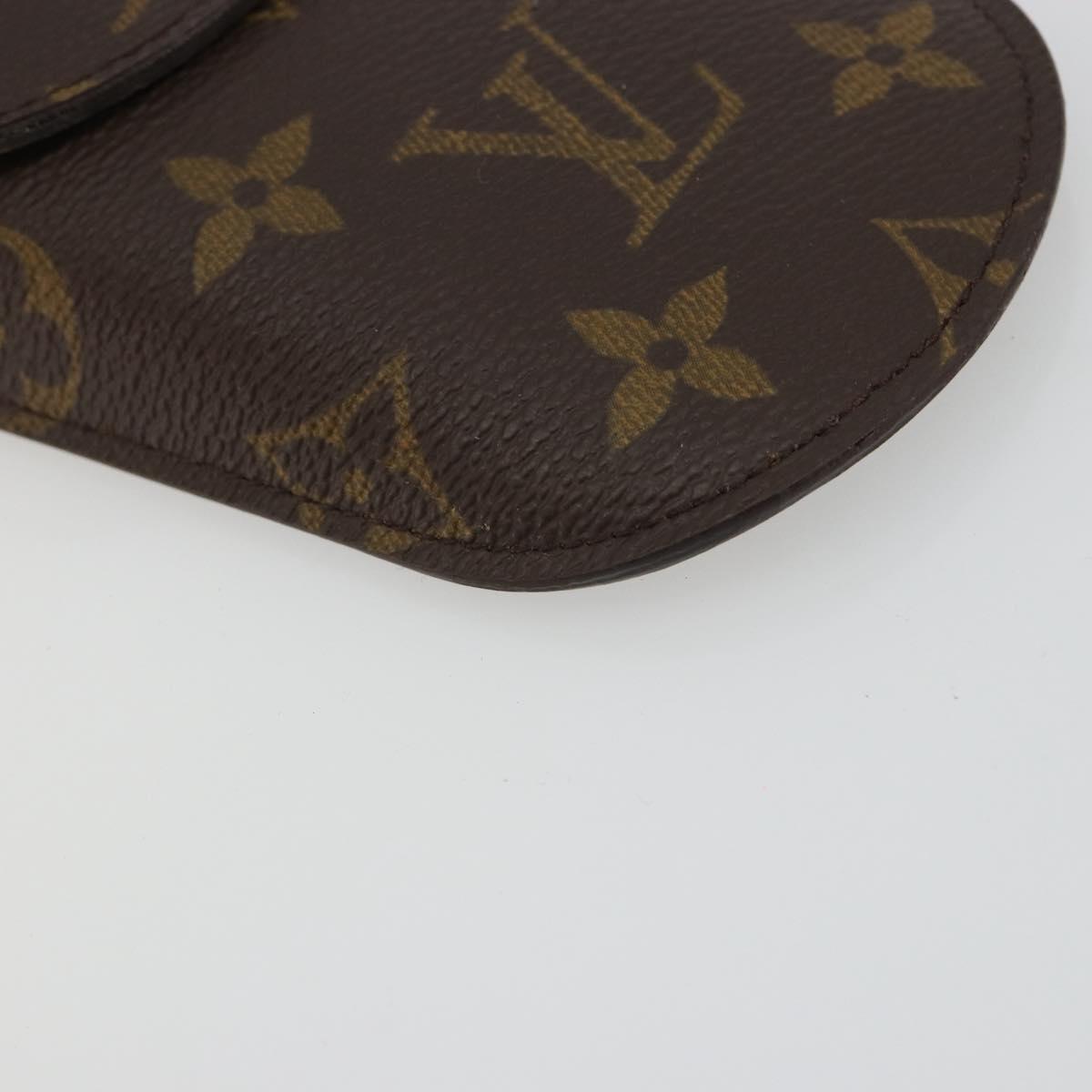LOUIS VUITTON Monogram Etui Lunette Rabat Glasses Case M62970 LV Auth 188662A