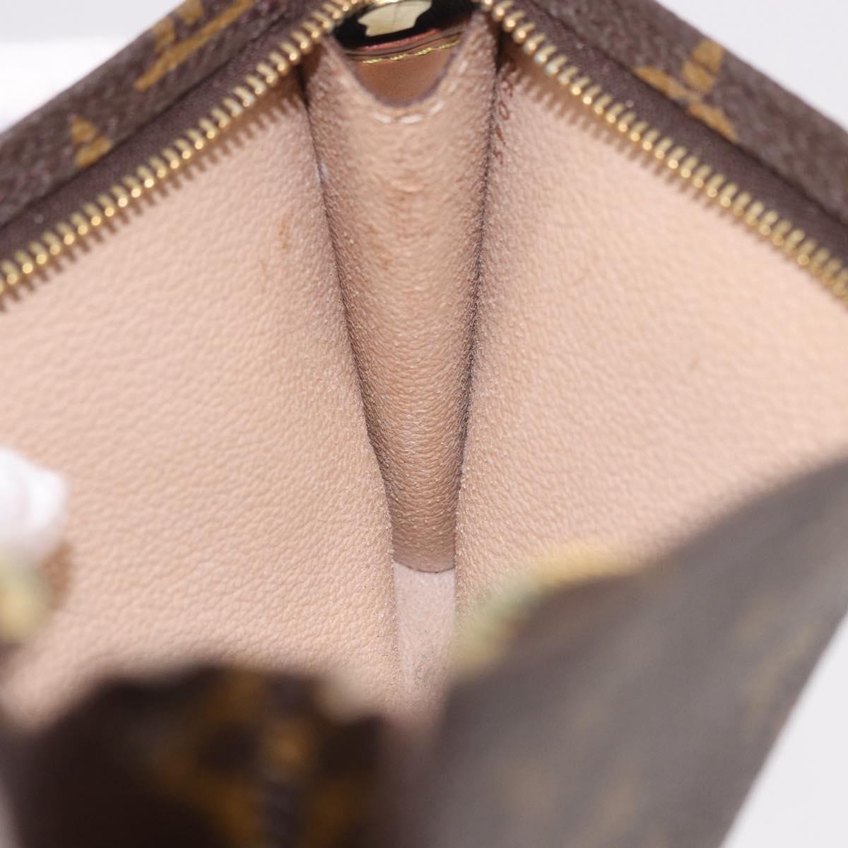 LOUIS VUITTON Monogram Bucket GM Accessory Pouch LV Auth 188665