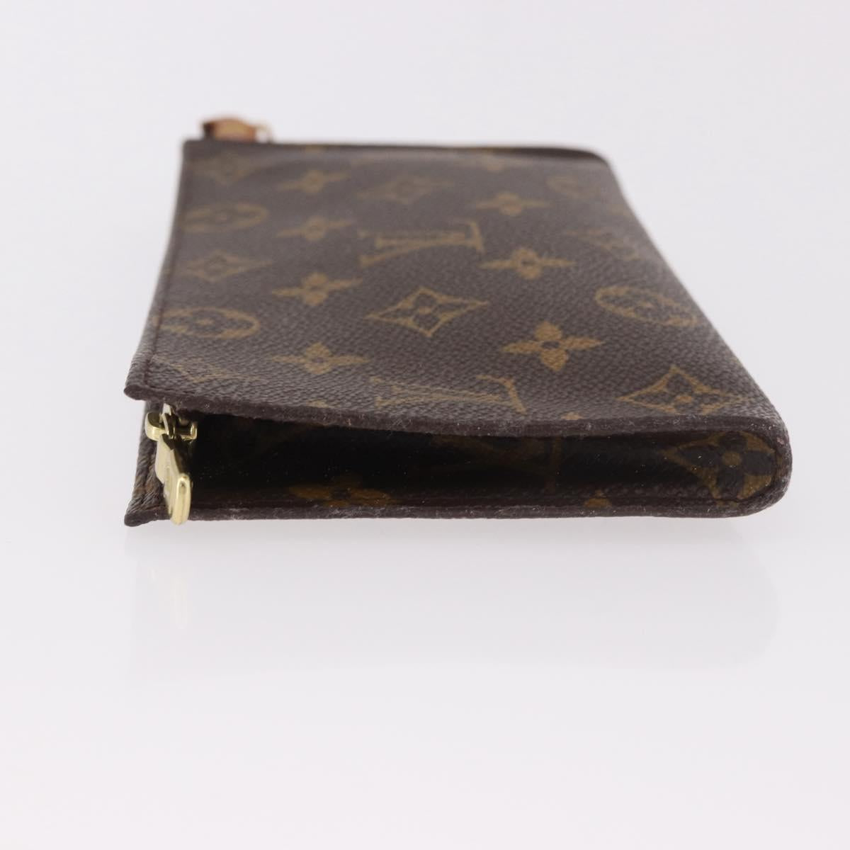 LOUIS VUITTON Monogram Bucket GM Accessory Pouch LV Auth 188665