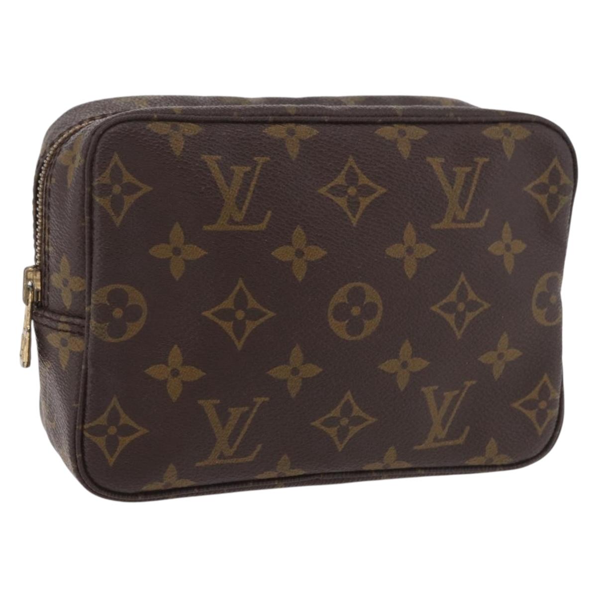 LOUIS VUITTON Monogram Trousse Toilette 18 Pouch M47526 LV Auth 188666