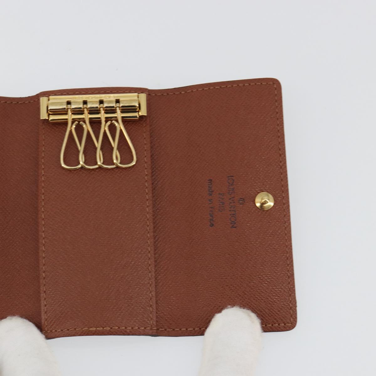LOUIS VUITTON Monogram Multicles 4 Key Case Monogram M62631 LV Auth 188668A