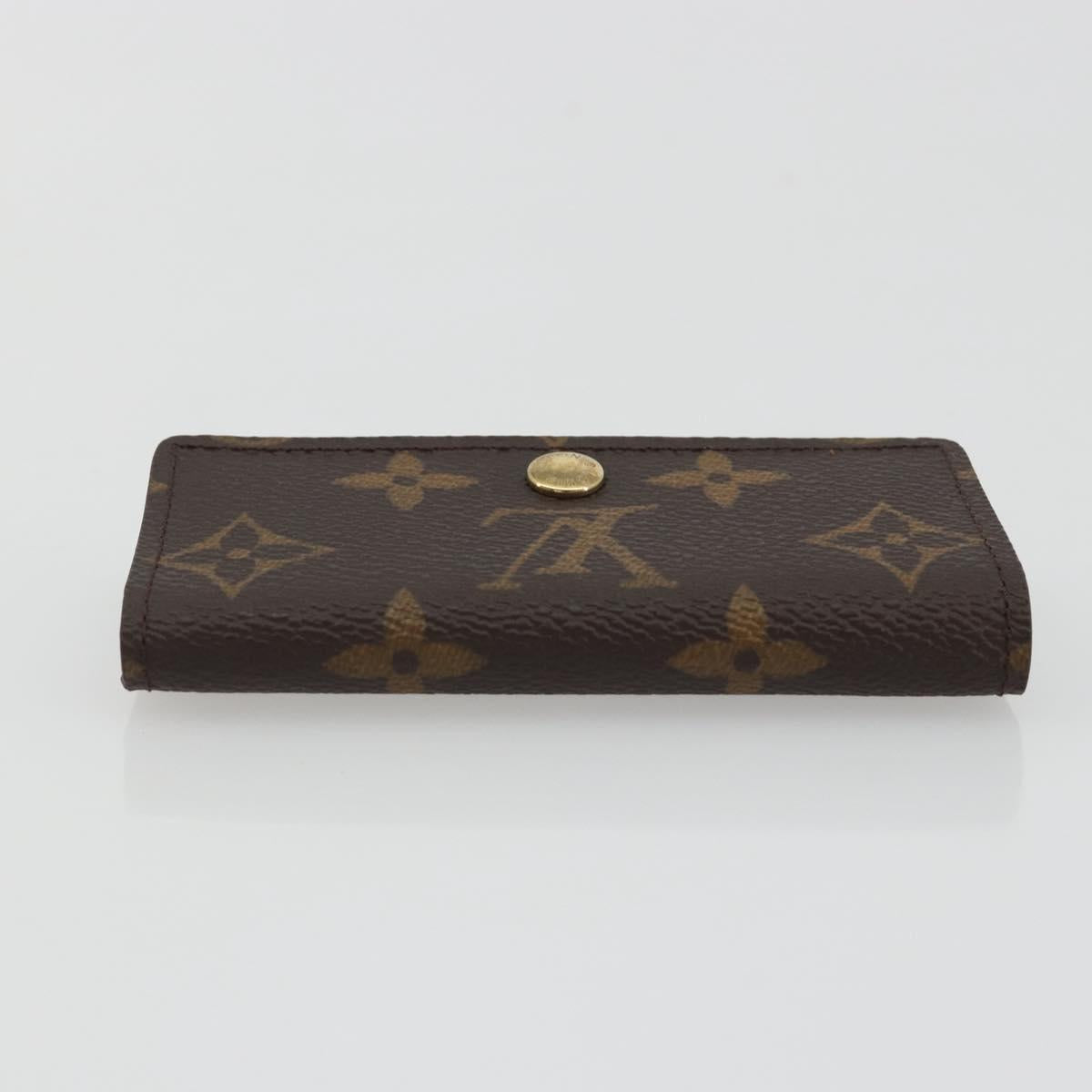 LOUIS VUITTON Monogram Multicles 4 Key Case Monogram M62631 LV Auth 188668A