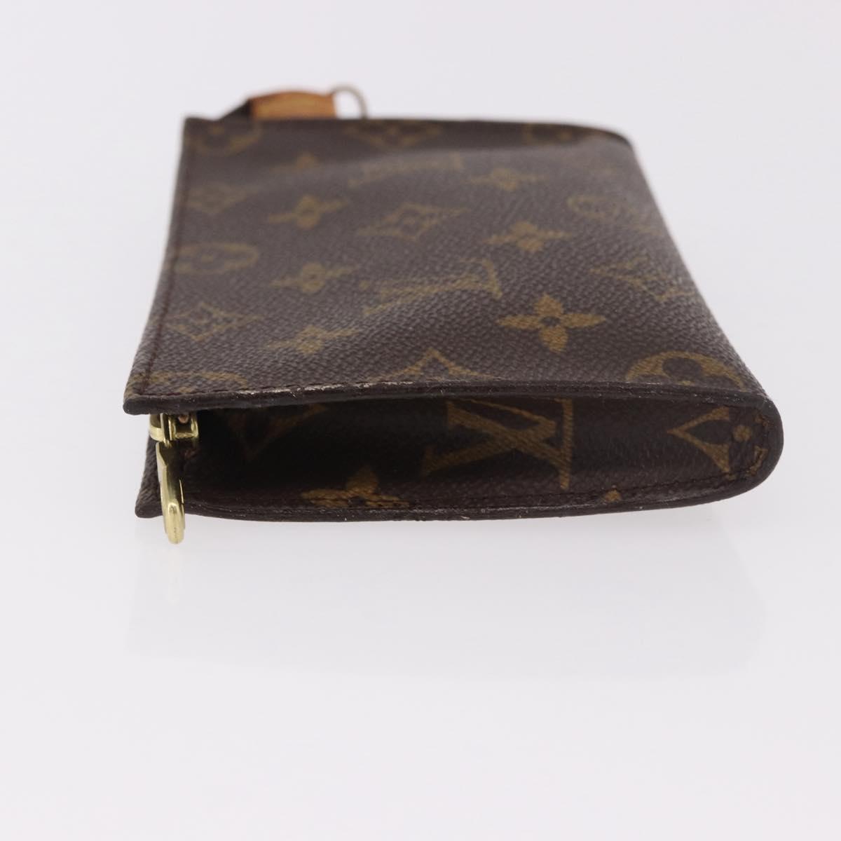 LOUIS VUITTON Monogram Bucket PM Accessory Pouch LV Auth 188670