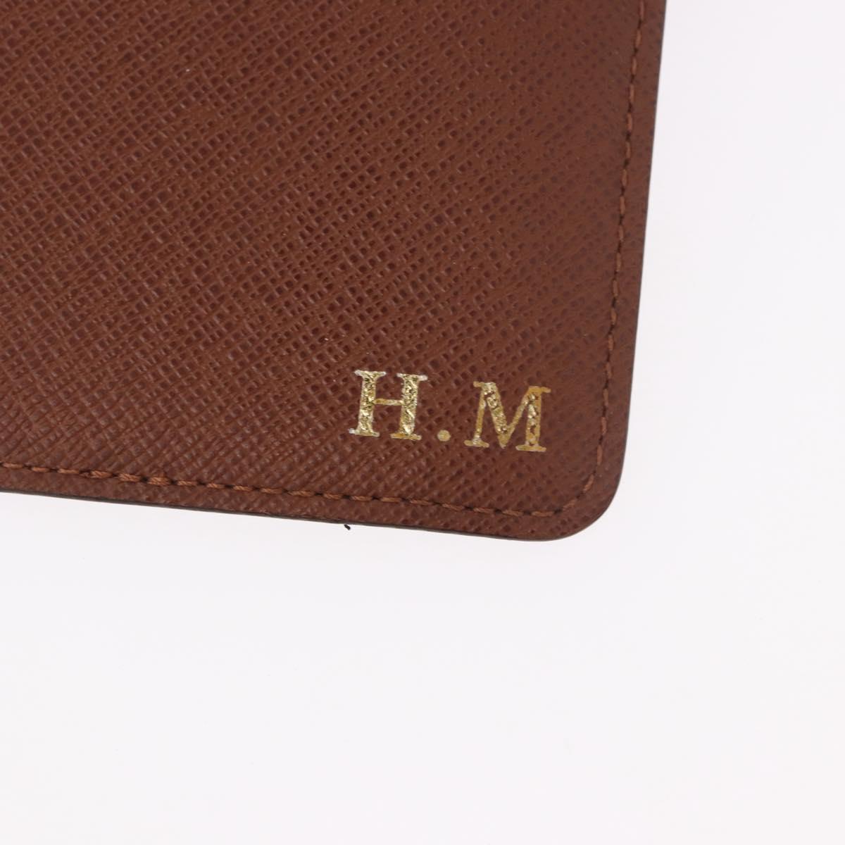 LOUIS VUITTON Monogram Agenda MM Day Planner Cover R20105 LV Auth 188671