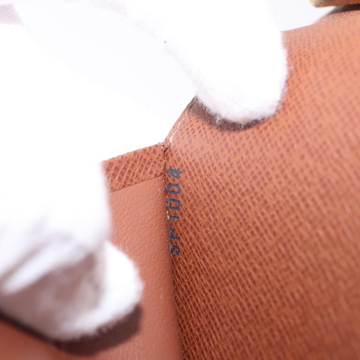 LOUIS VUITTON Monogram Agenda MM Day Planner Cover R20105 LV Auth 188671