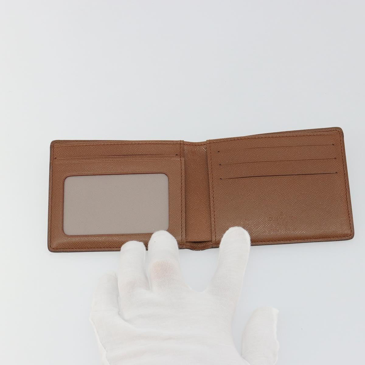 LOUIS VUITTON Monogram Porte Billets 9 Cartes Credit Wallet M60930 Auth 188673A