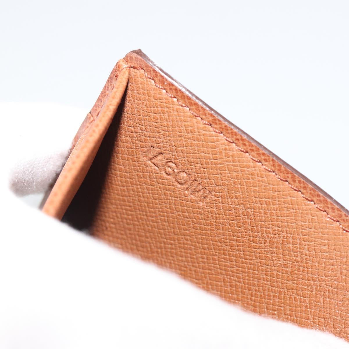 LOUIS VUITTON Monogram Porte Billets 9 Cartes Credit Wallet M60930 Auth 188673A