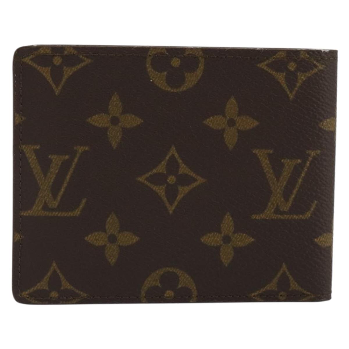 LOUIS VUITTON Monogram Porte Billets 9 Cartes Credit Wallet M60930 Auth 188673A