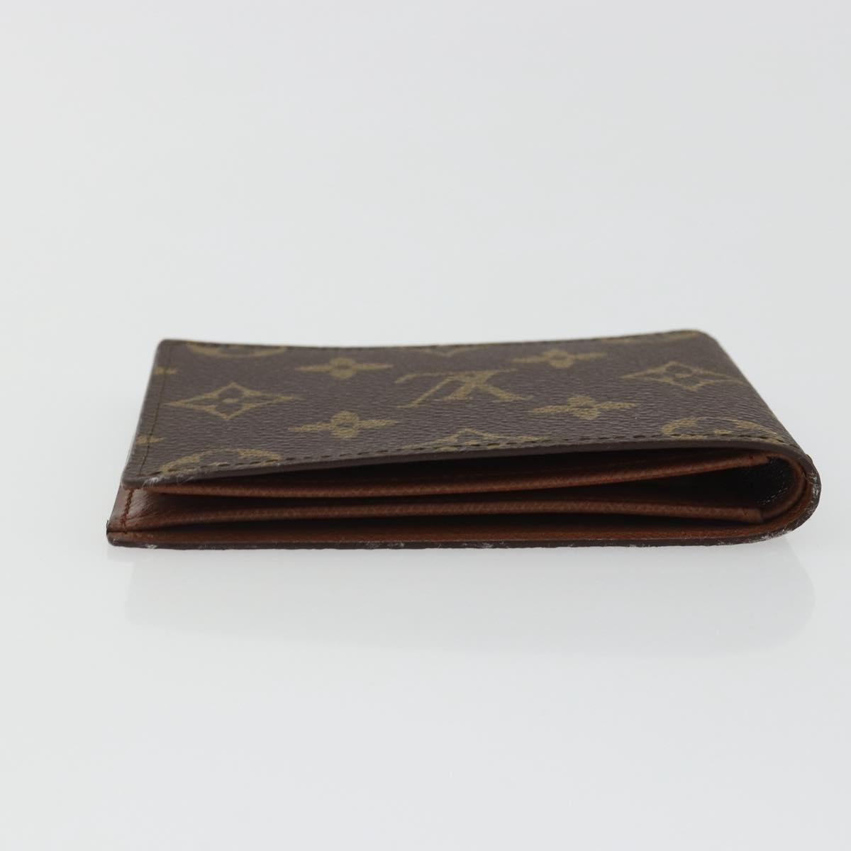LOUIS VUITTON Monogram Porte Billets 9 Cartes Credit Wallet M60930 Auth 188673A