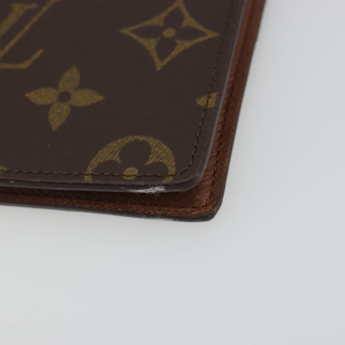 LOUIS VUITTON Monogram Porte Billets 9 Cartes Credit Wallet M60930 Auth 188673A