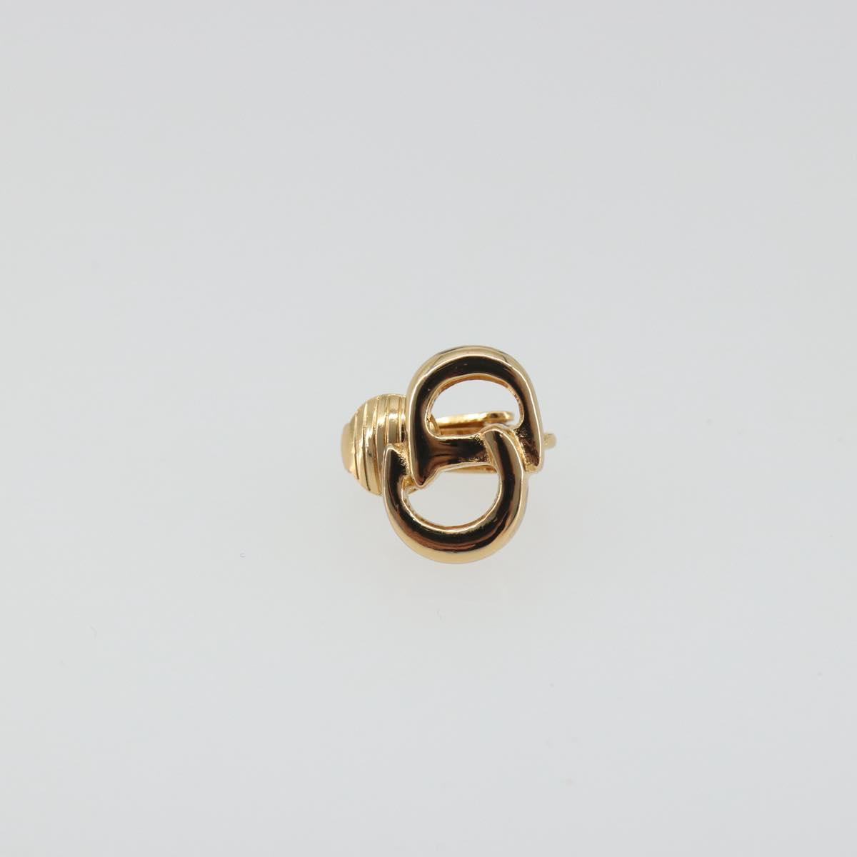 Christian Dior Earring metal Gold Auth 188684