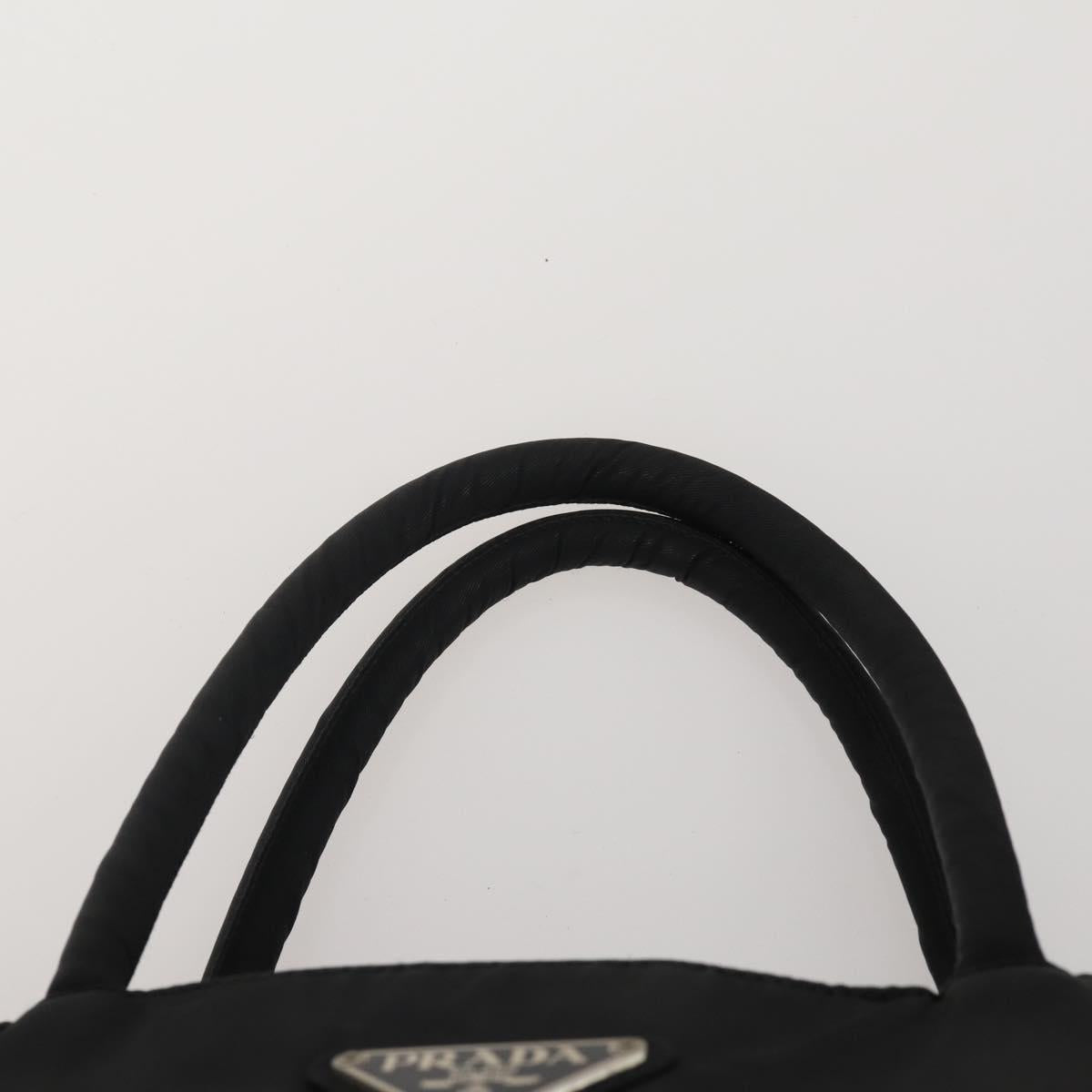 PRADA Hand Bag Nylon 3 Set Black Auth 188687