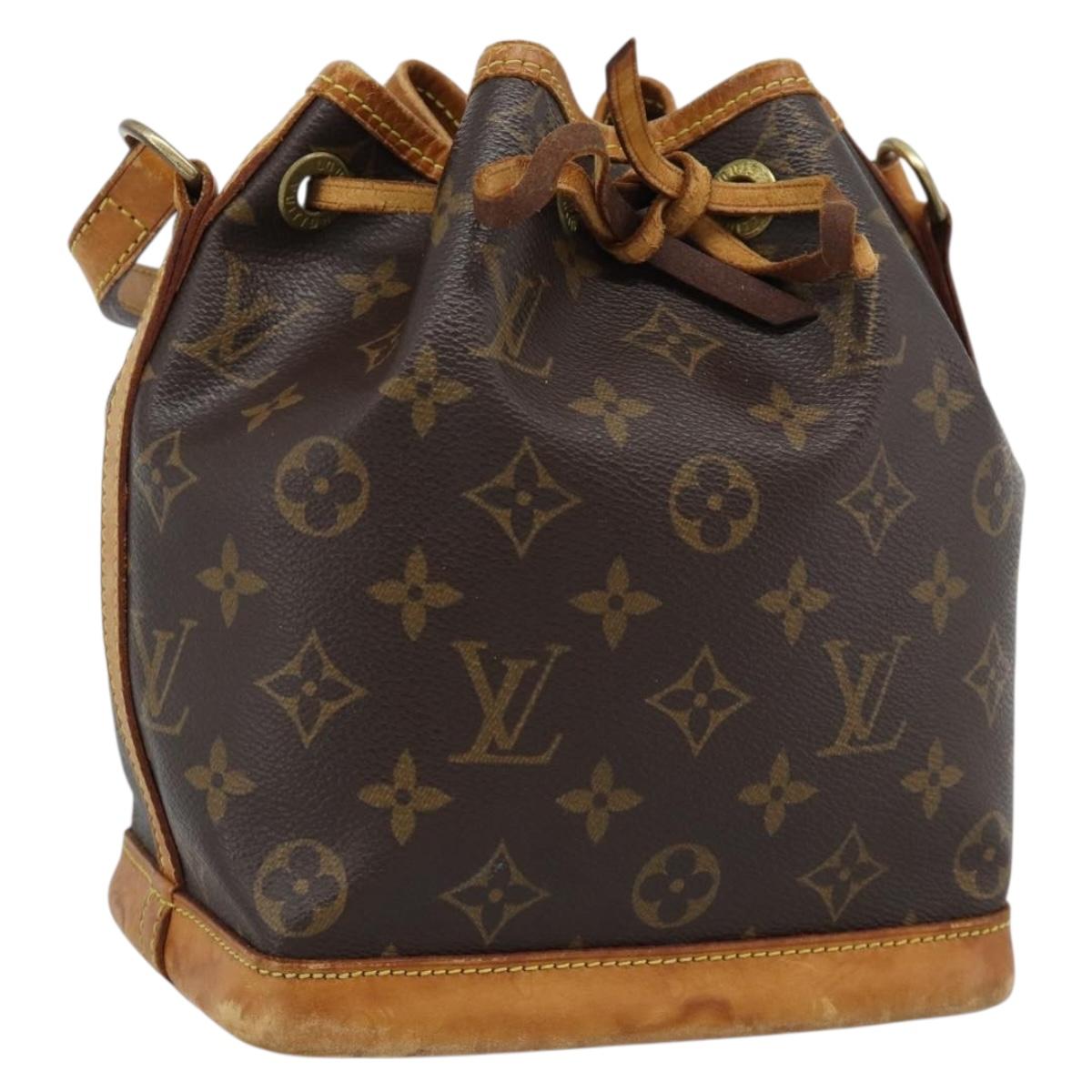 LOUIS VUITTON Monogram Noe BB Shoulder Bag M40817 LV Auth 188702