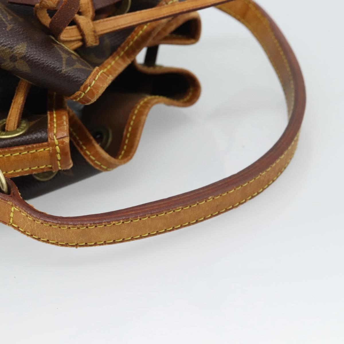 LOUIS VUITTON Monogram Noe BB Shoulder Bag M40817 LV Auth 188702