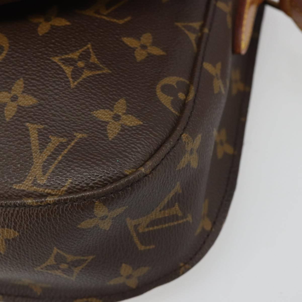 LOUIS VUITTON Monogram Saint Cloud GM Shoulder Bag M51242 LV Auth 188703