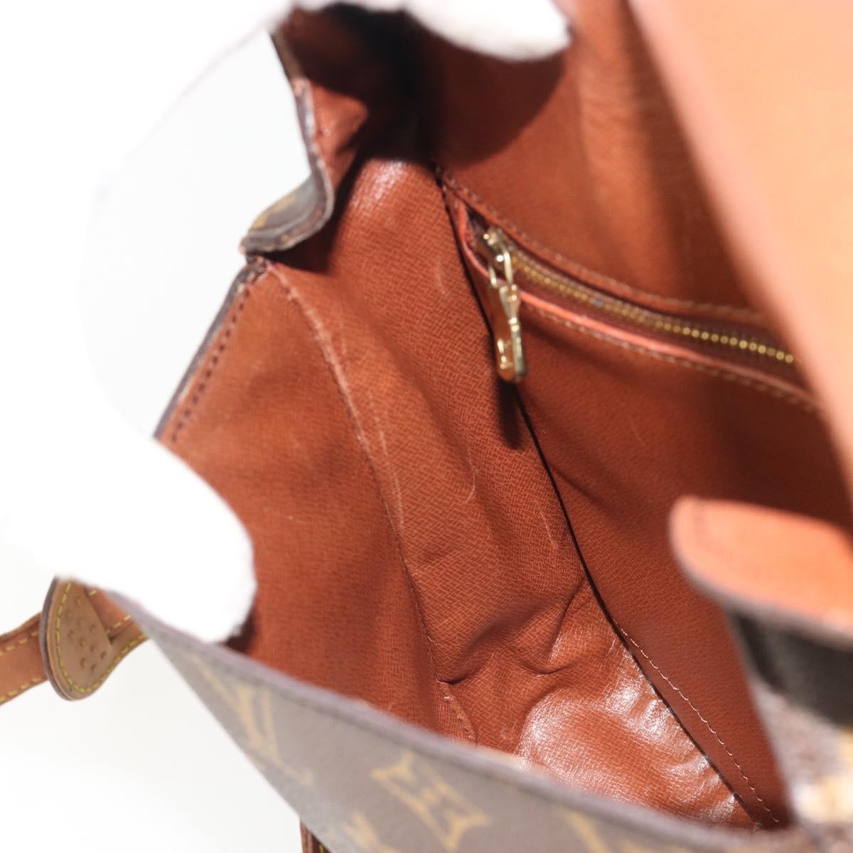 LOUIS VUITTON Monogram Saint Cloud GM Shoulder Bag M51242 LV Auth 188703