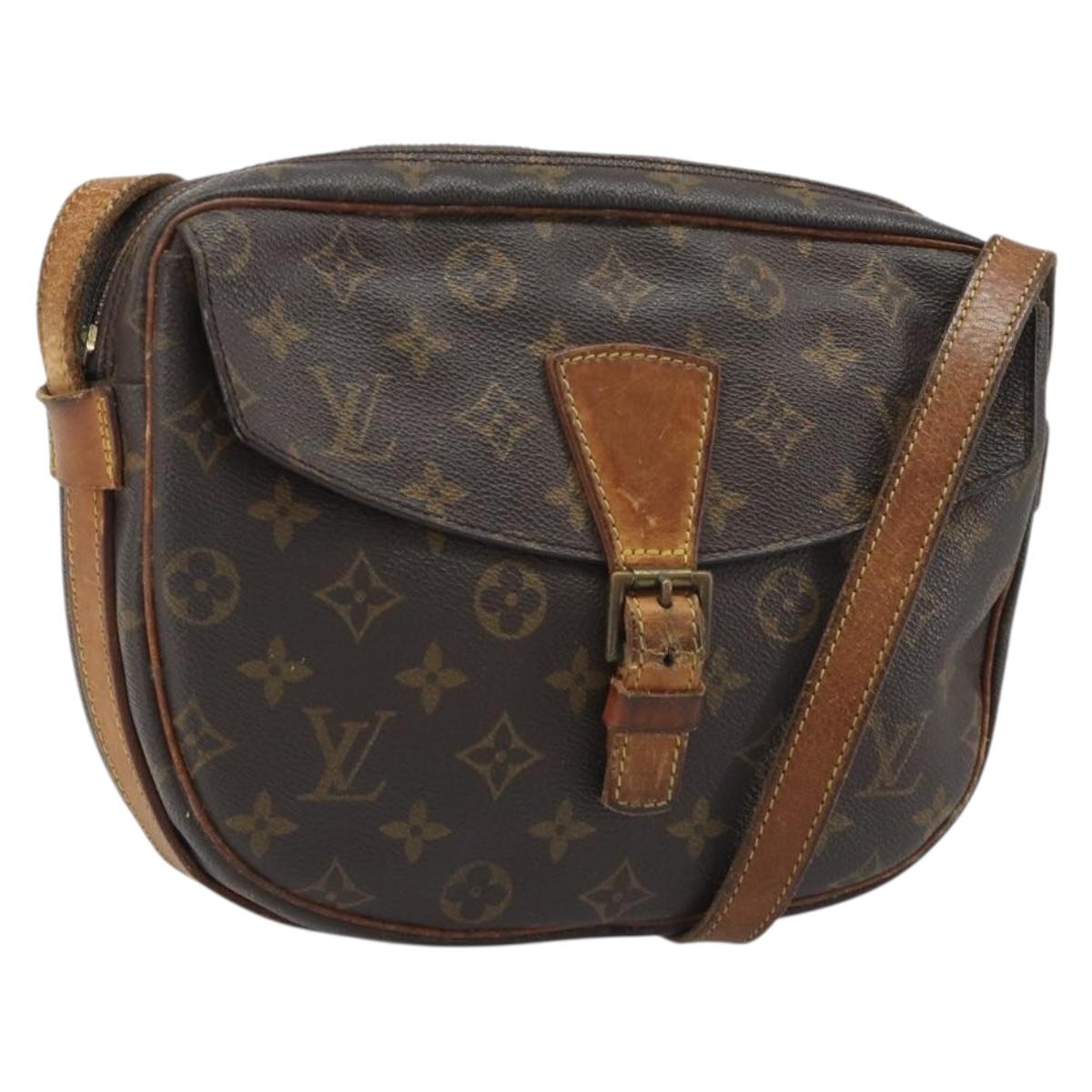 LOUIS VUITTON Monogram Jeune Fille MM Shoulder Bag M51226 LV Auth 188704