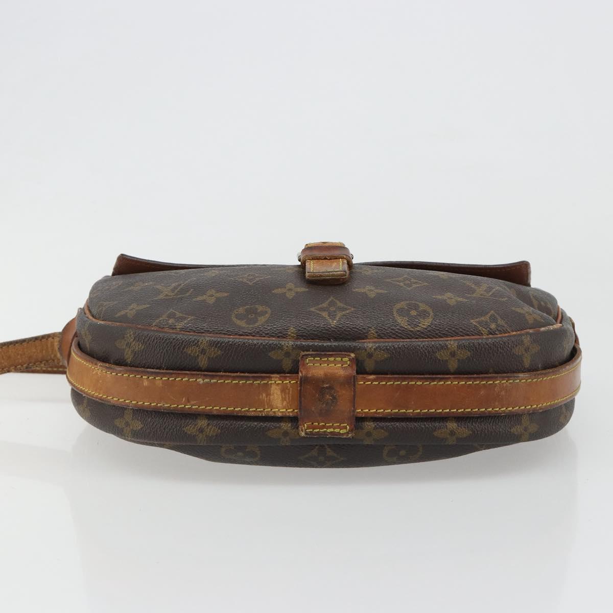 LOUIS VUITTON Monogram Jeune Fille MM Shoulder Bag M51226 LV Auth 188704