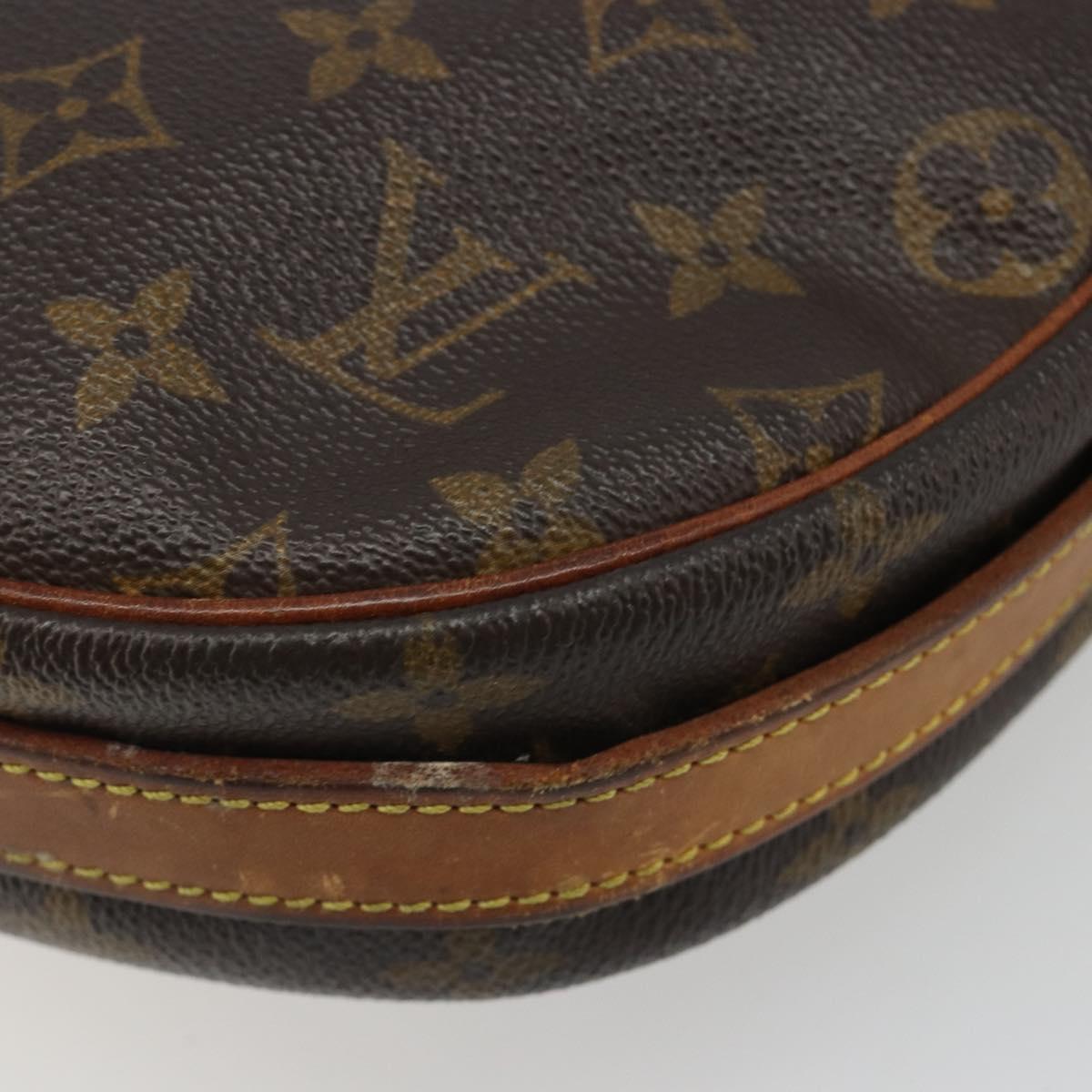 LOUIS VUITTON Monogram Jeune Fille MM Shoulder Bag M51226 LV Auth 188704