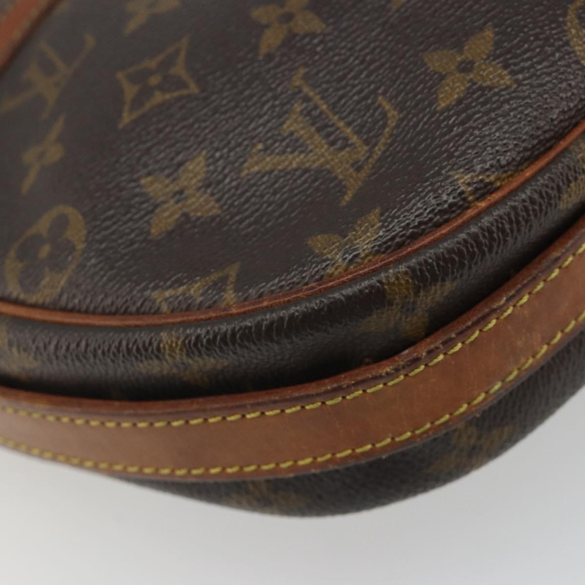 LOUIS VUITTON Monogram Jeune Fille MM Shoulder Bag M51226 LV Auth 188704