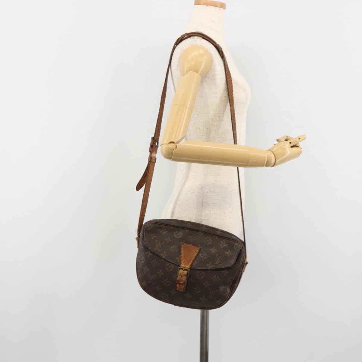 LOUIS VUITTON Monogram Jeune Fille MM Shoulder Bag M51226 LV Auth 188704