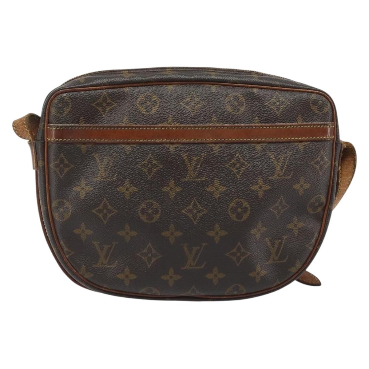 LOUIS VUITTON Monogram Jeune Fille MM Shoulder Bag M51226 LV Auth 188704