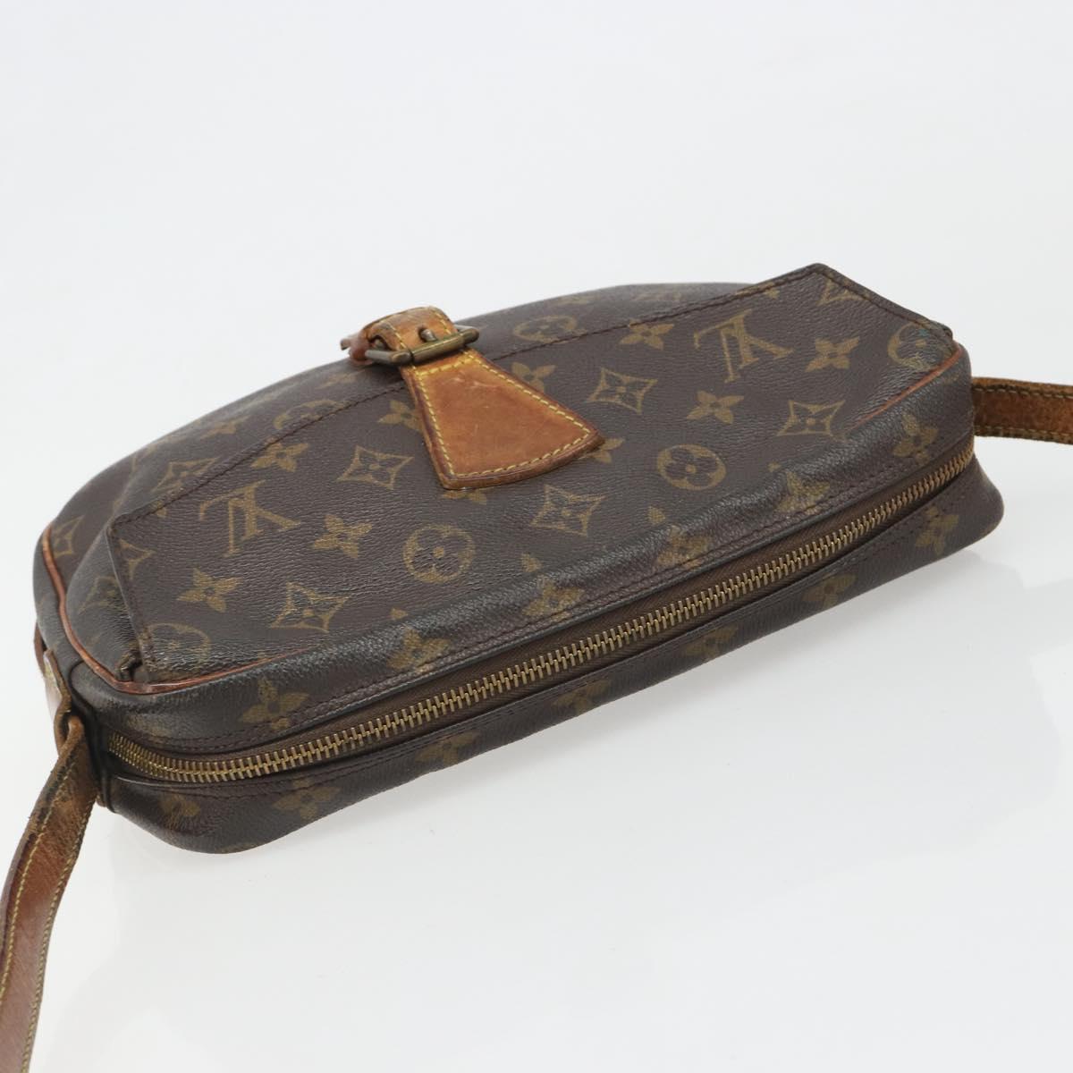 LOUIS VUITTON Monogram Jeune Fille MM Shoulder Bag M51226 LV Auth 188704