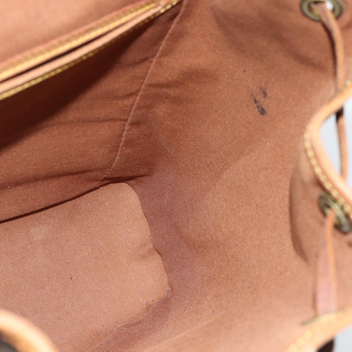 LOUIS VUITTON Monogram Montsouris MM Backpack M51136 LV Auth 188707