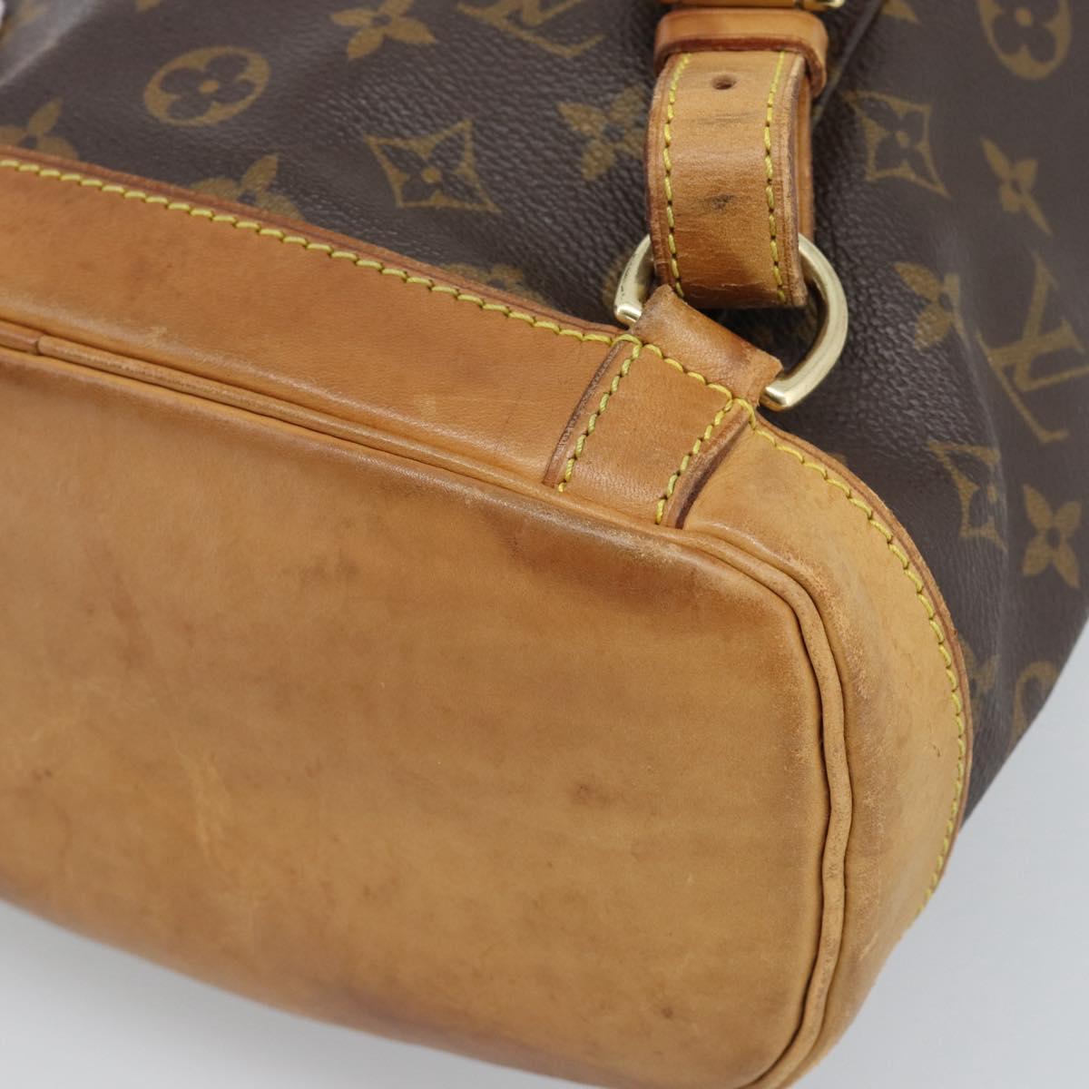 LOUIS VUITTON Monogram Montsouris MM Backpack M51136 LV Auth 188708