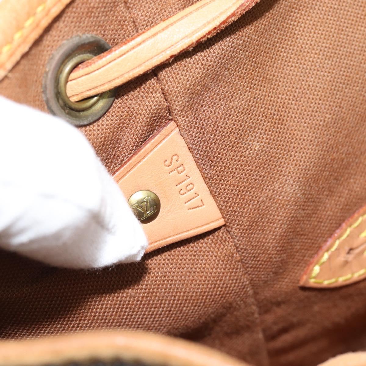 LOUIS VUITTON Monogram Montsouris MM Backpack M51136 LV Auth 188708