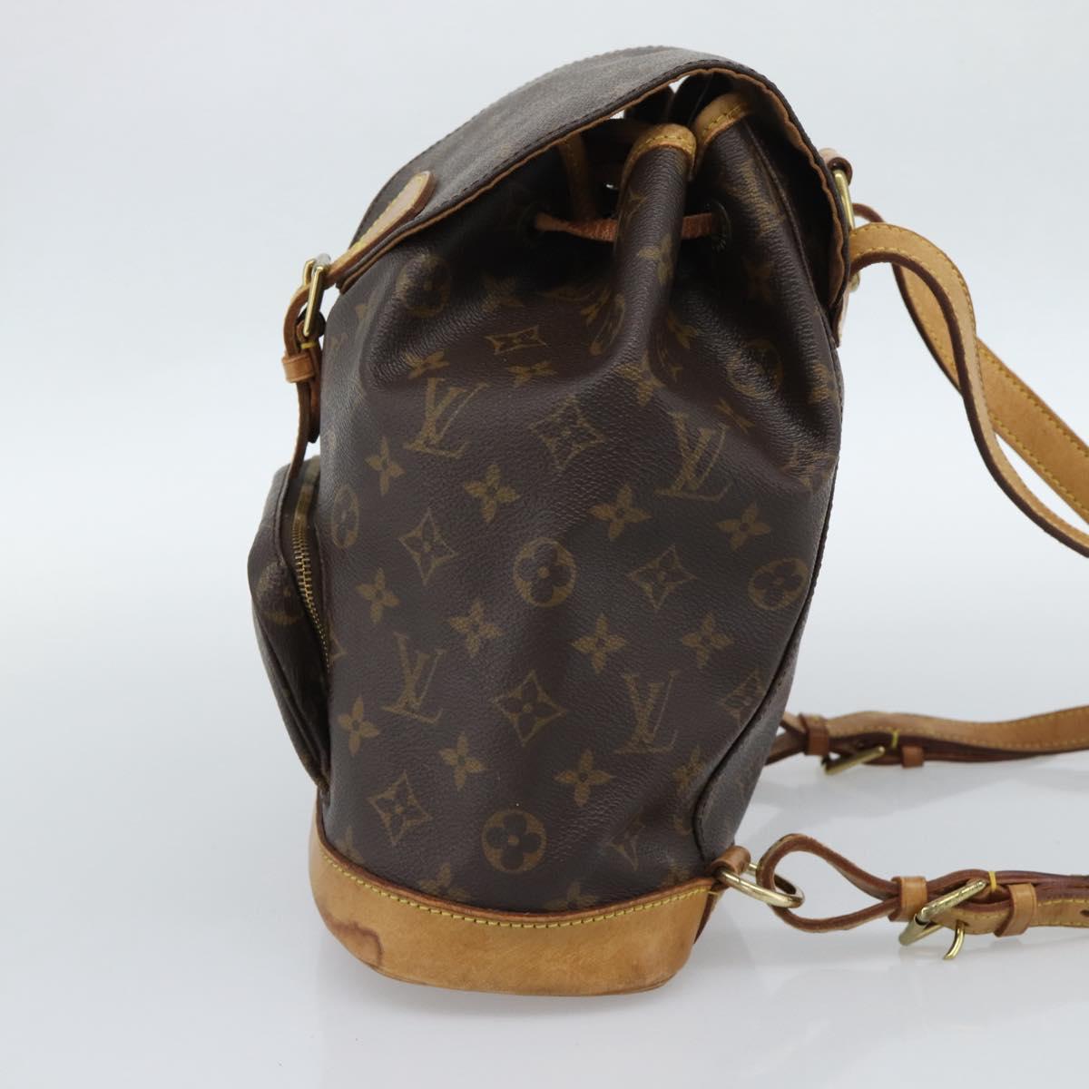 LOUIS VUITTON Monogram Montsouris MM Backpack M51136 LV Auth 188708
