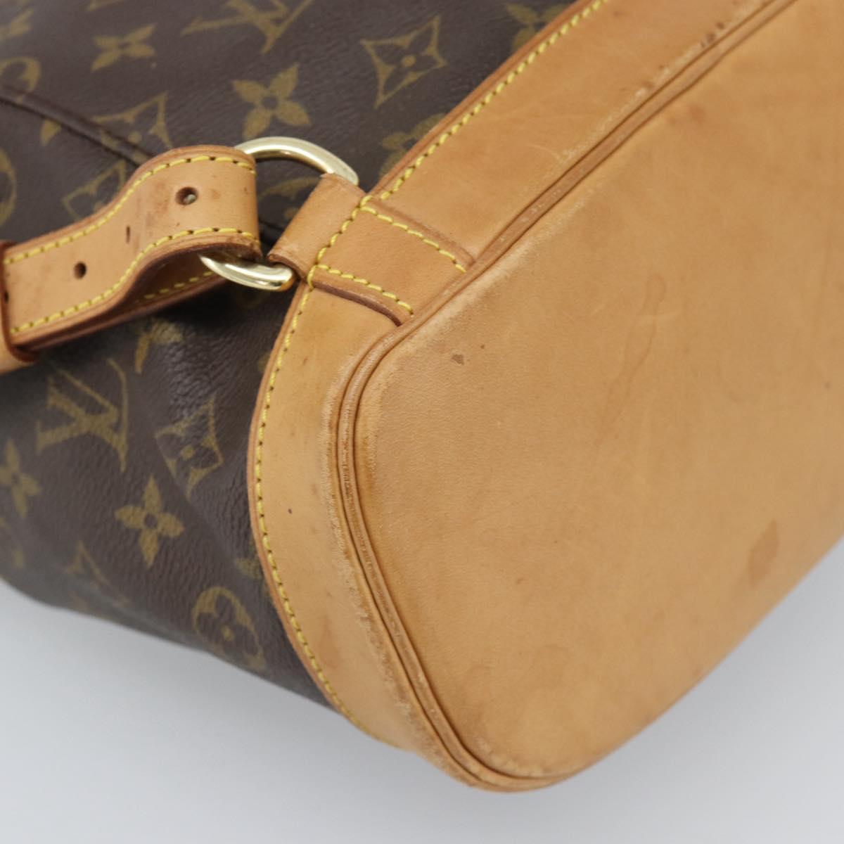 LOUIS VUITTON Monogram Montsouris MM Backpack M51136 LV Auth 188709
