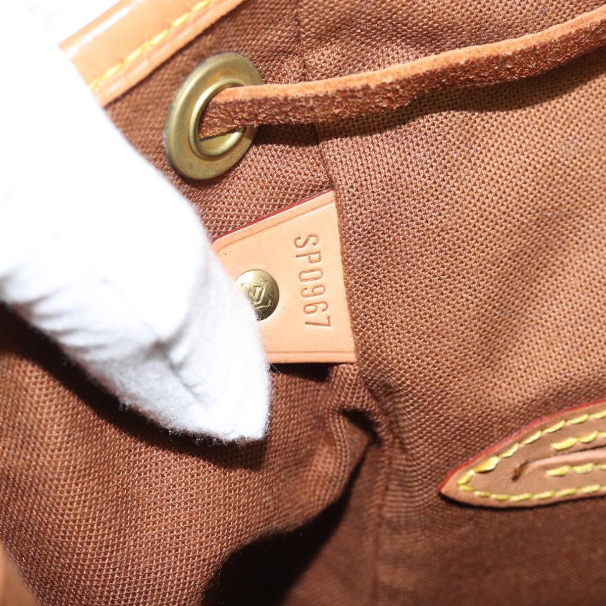 LOUIS VUITTON Monogram Montsouris MM Backpack M51136 LV Auth 188709