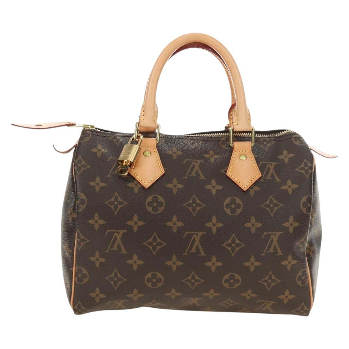 LOUIS VUITTON Monogram Speedy 25 Hand Bag M41528 LV Auth 188710SAM