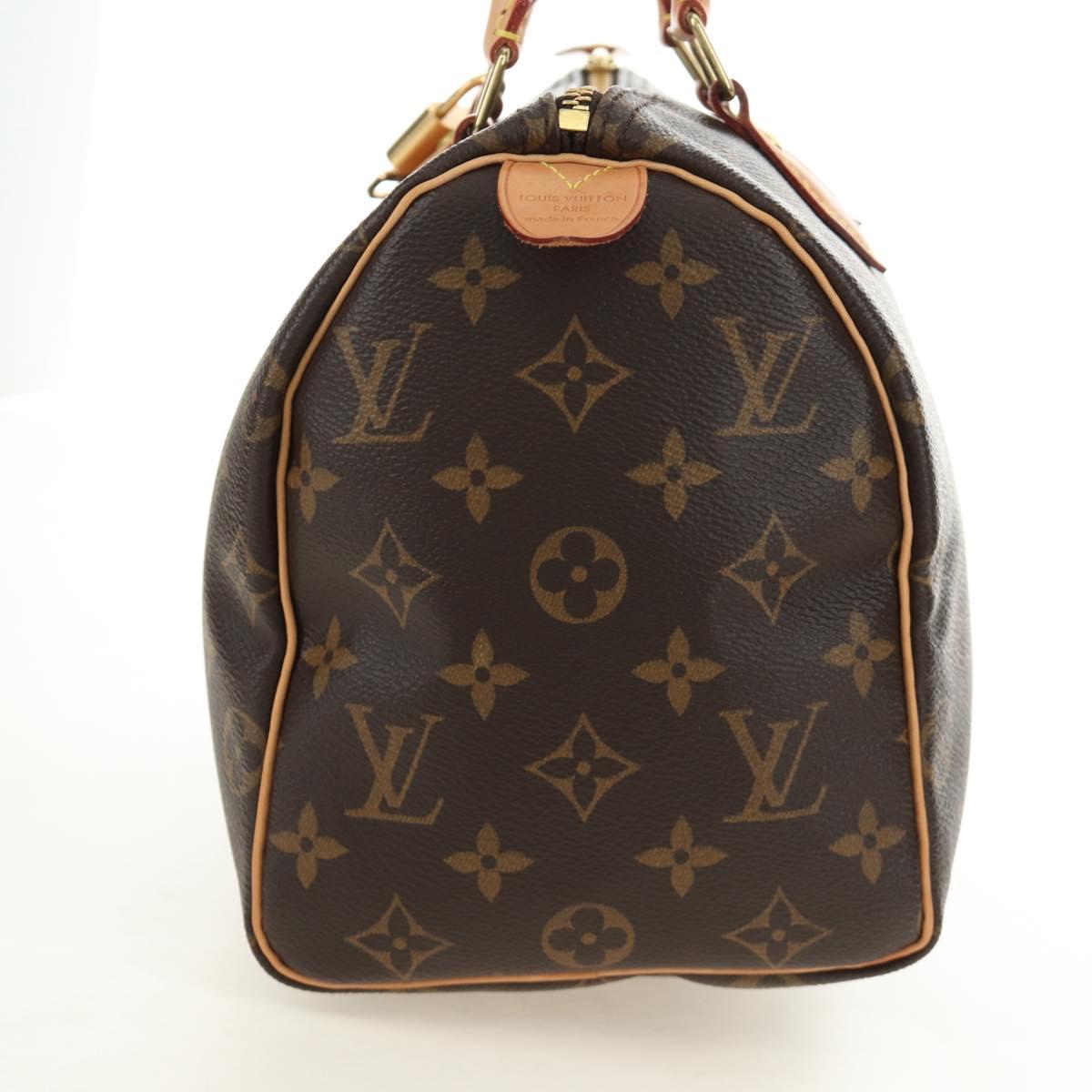 LOUIS VUITTON Monogram Speedy 25 Hand Bag M41528 LV Auth 188710SAM