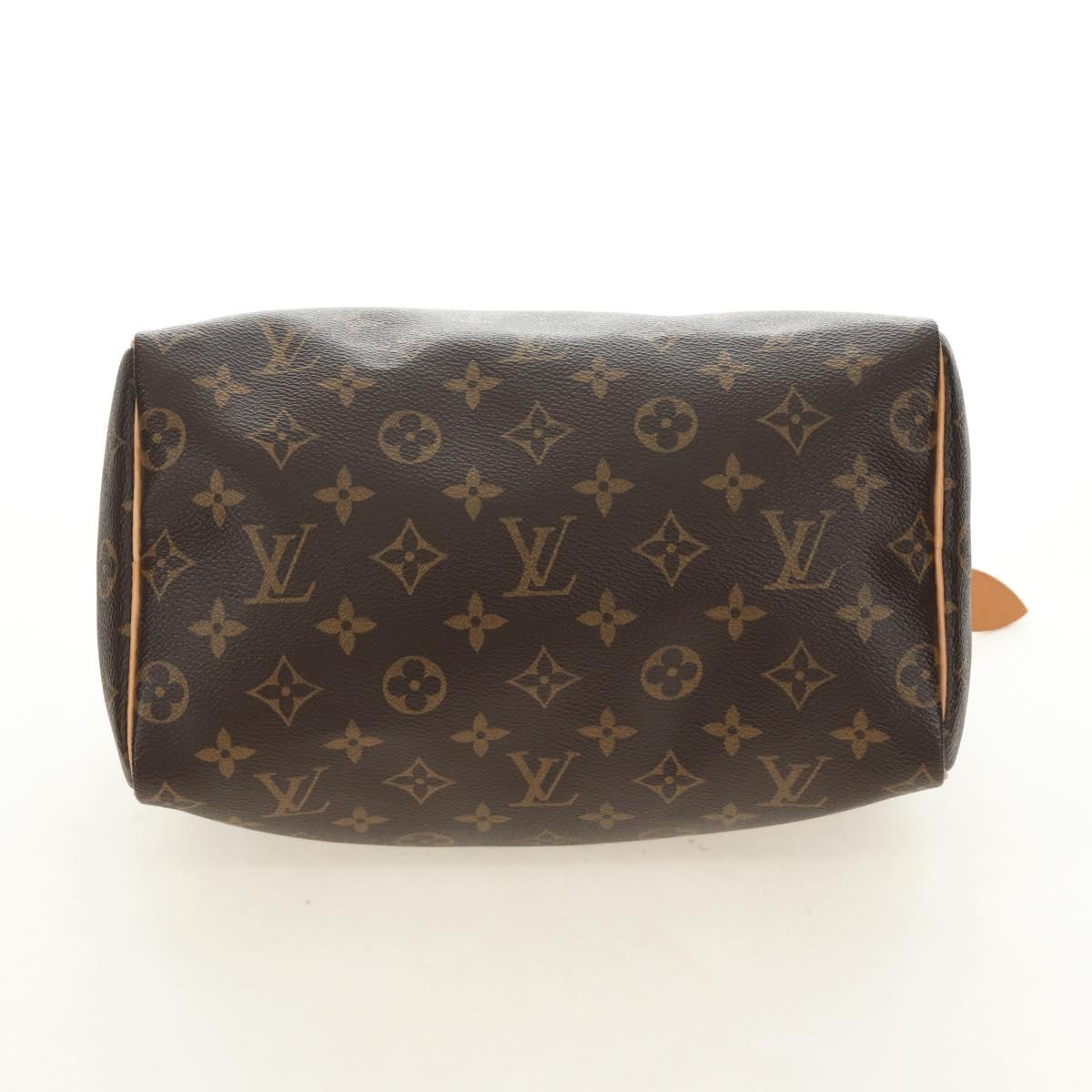 LOUIS VUITTON Monogram Speedy 25 Hand Bag M41528 LV Auth 188710SAM