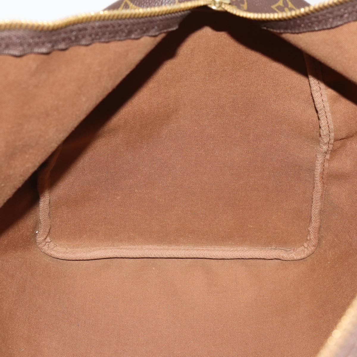 LOUIS VUITTON Monogram Keepall 50 Boston Bag M41426 LV Auth 188711