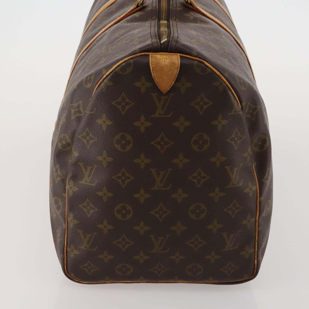 LOUIS VUITTON Monogram Keepall 50 Boston Bag M41426 LV Auth 188711