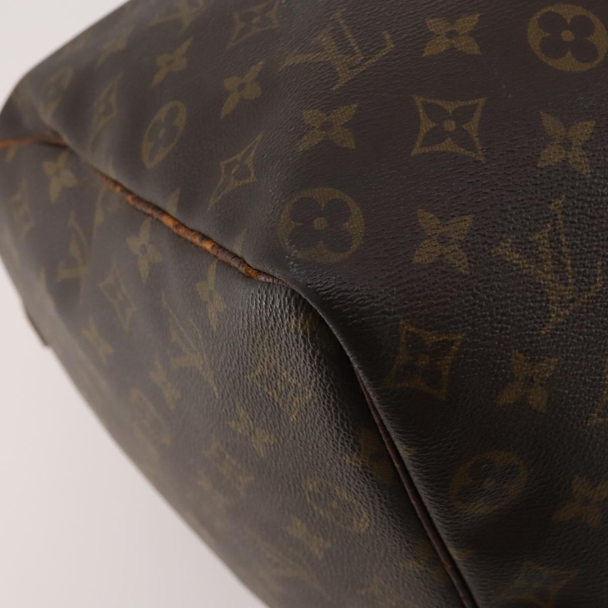 LOUIS VUITTON Monogram Keepall 50 Boston Bag M41426 LV Auth 188712