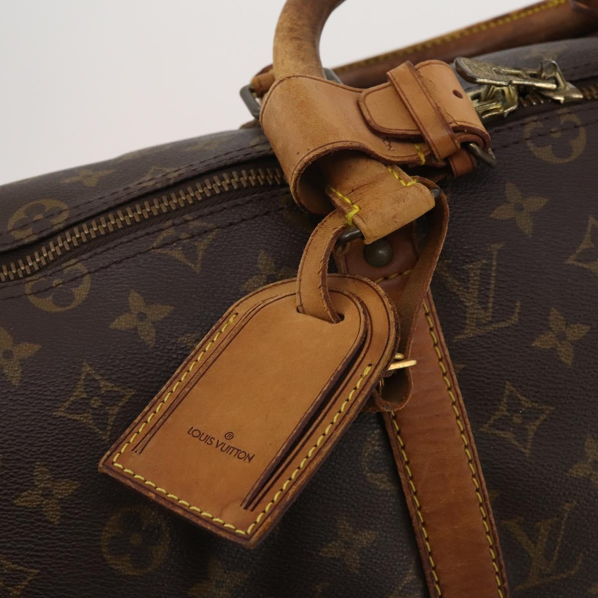 LOUIS VUITTON Monogram Keepall 50 Boston Bag M41426 LV Auth 188712