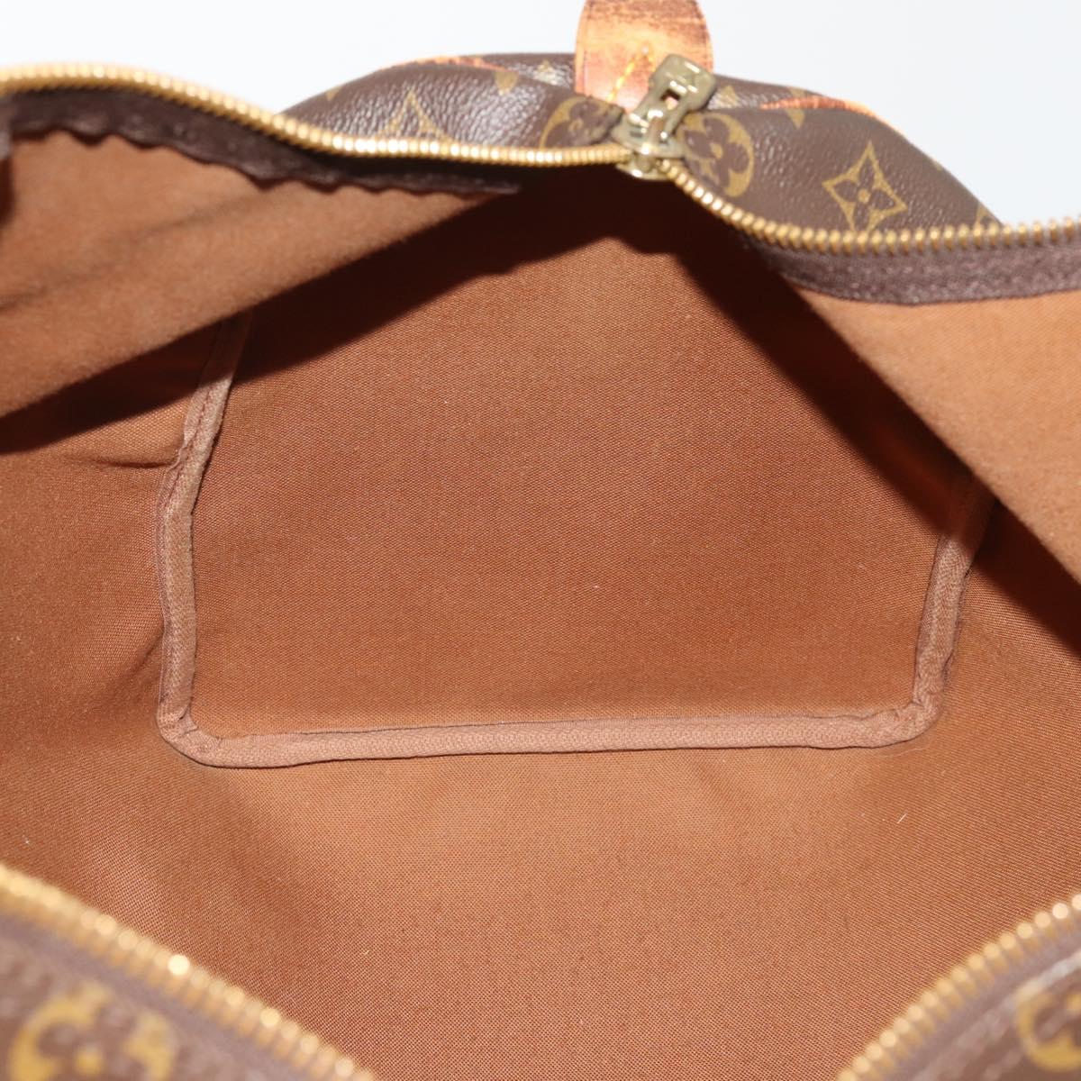 LOUIS VUITTON Monogram Keepall 50 Boston Bag M41426 LV Auth 188712