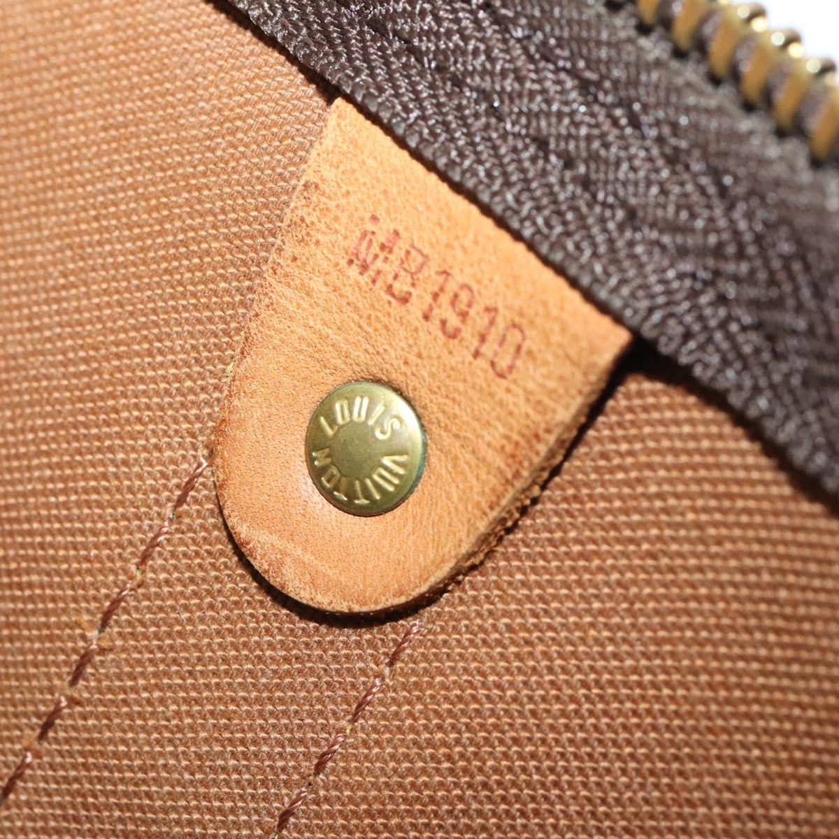 LOUIS VUITTON Monogram Keepall 50 Boston Bag M41426 LV Auth 188712