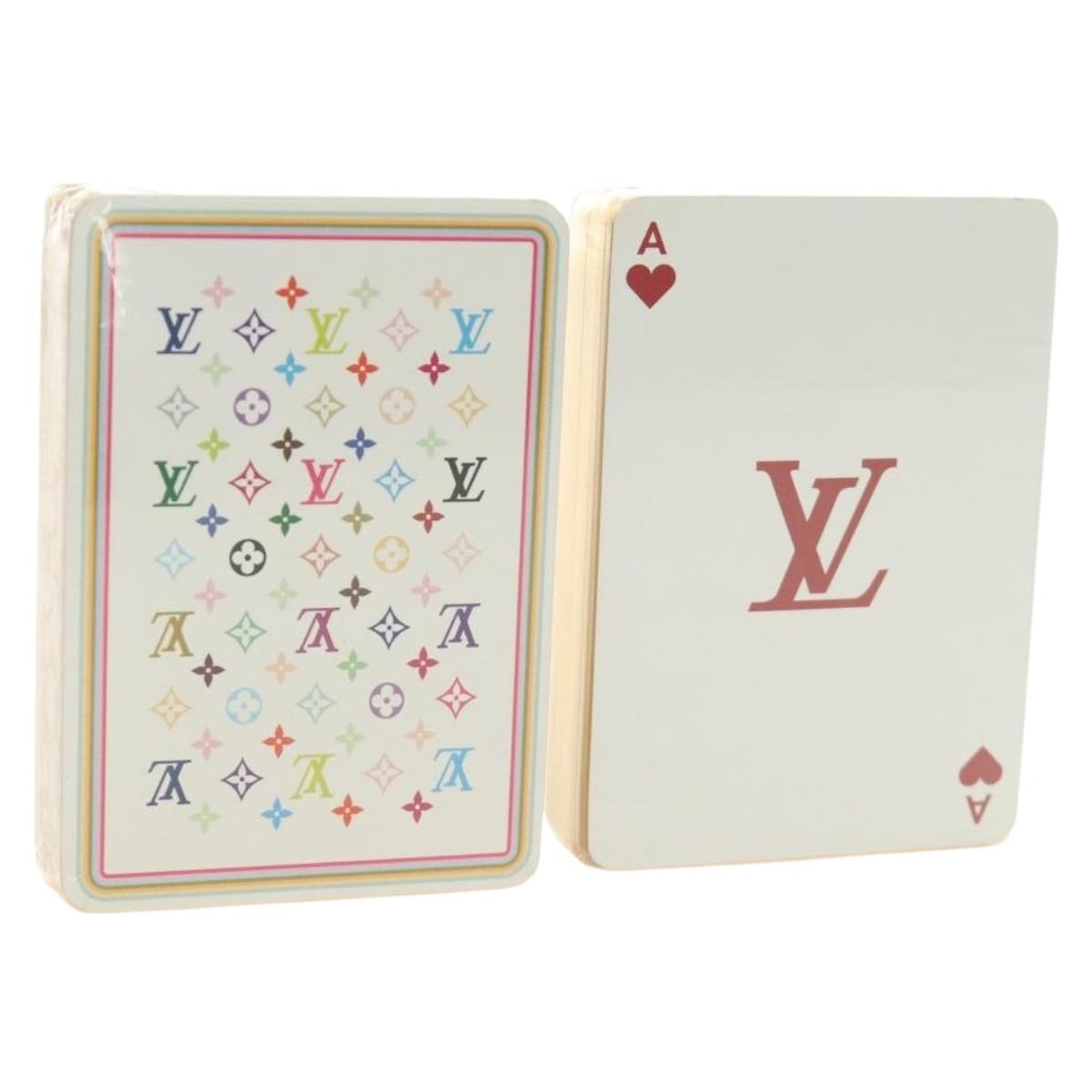 LOUIS VUITTON Playing Cards Paper Multicolor LV Auth 188733SAM