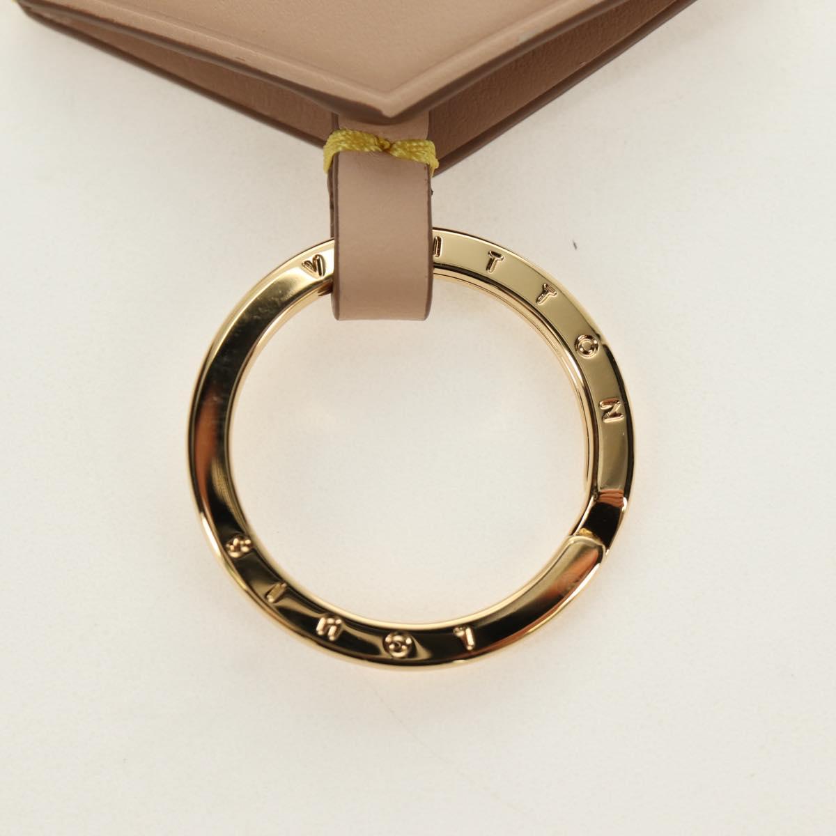 LOUIS VUITTON Monogram Reverse Bag Charm LV Dog Bag Charm M02323 LV Auth 188734M