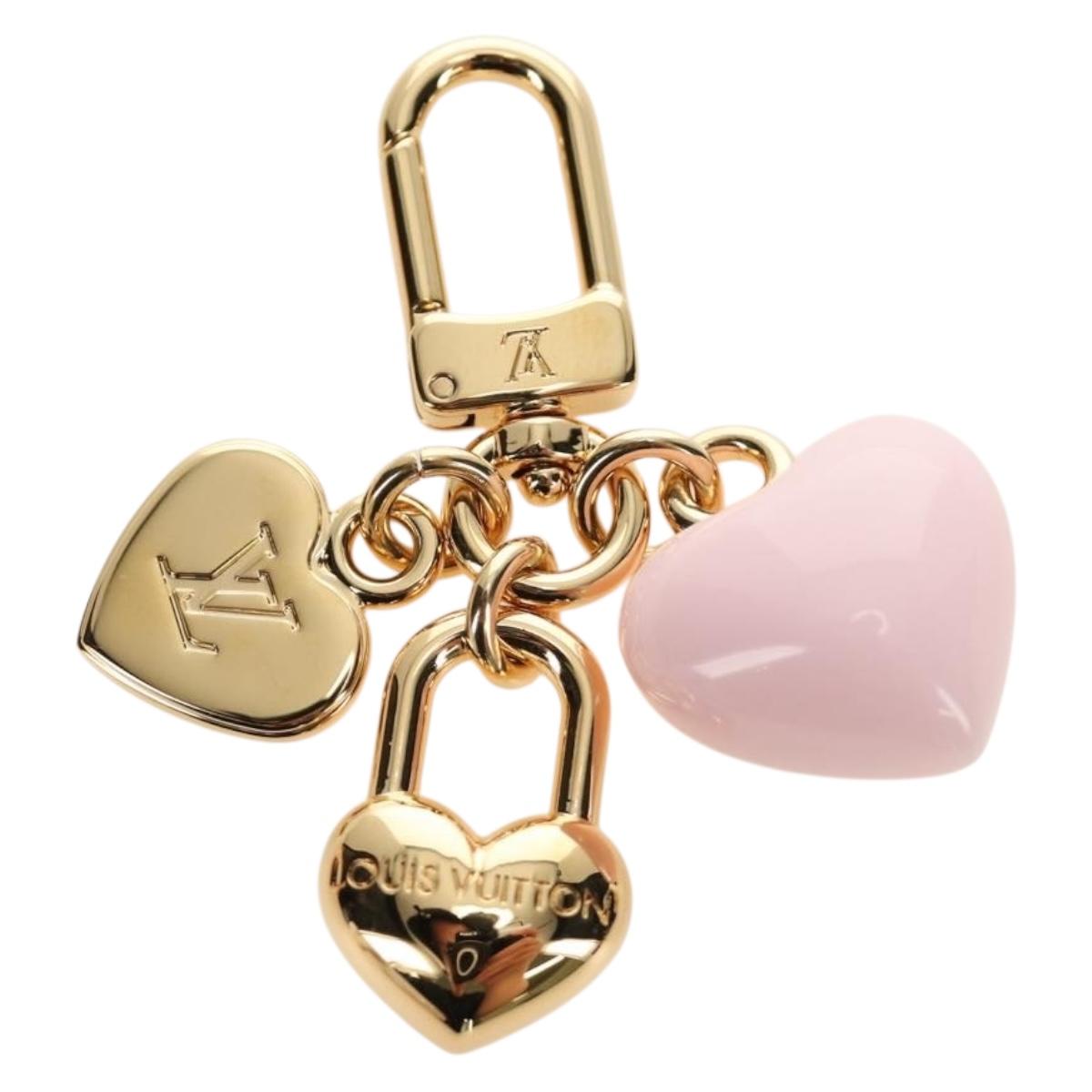 LOUIS VUITTON Micro Charm LV Heart Bag Charm metal M01554 LV Auth 188735M